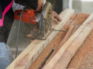 Como utilizar o guia de corte para serra circular para maior precisão?